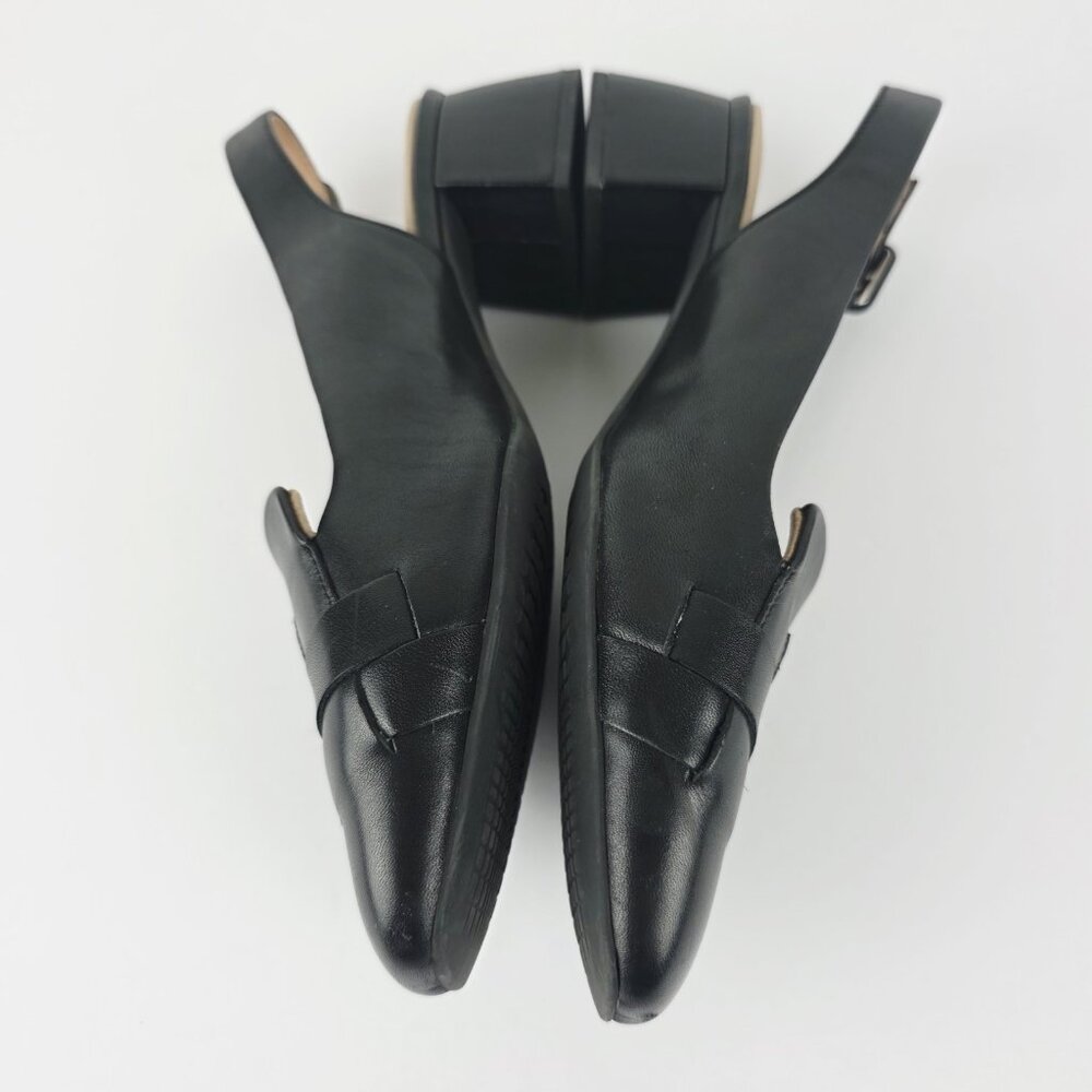 ROCKPORT Leather Women Slingback Flats Size 9 - Picture 4 of 14
